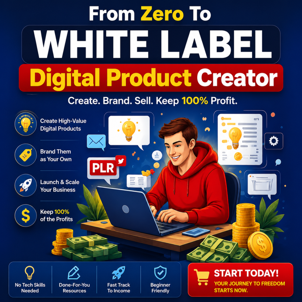 Zero to White Label Product Creator