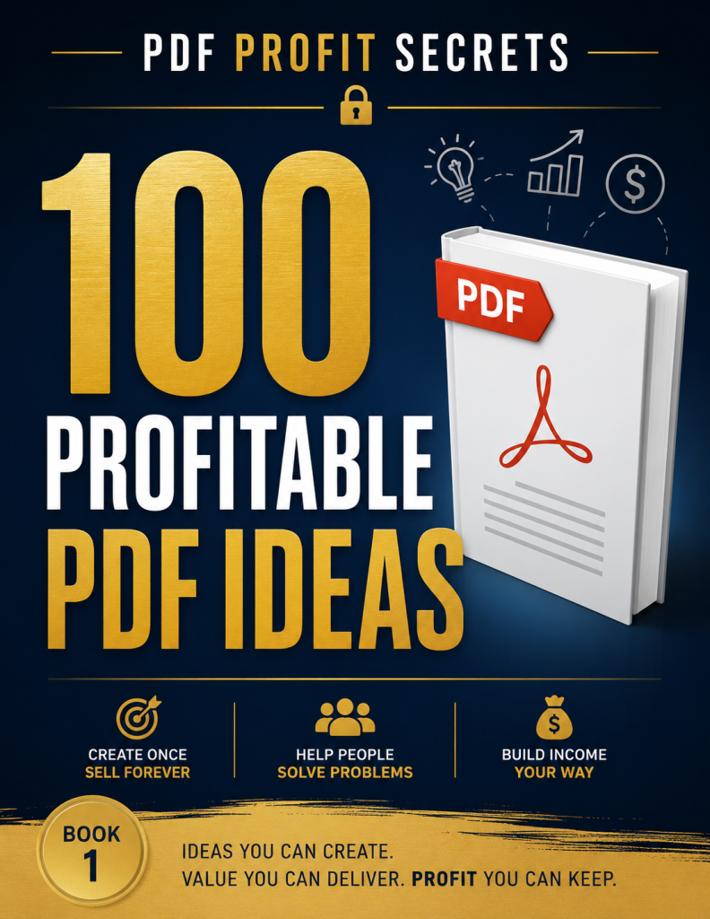 100 Profitable PDF Ideas