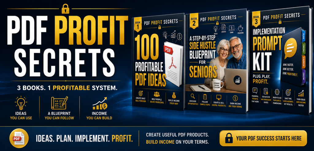 PDF Profit Secrets masthead